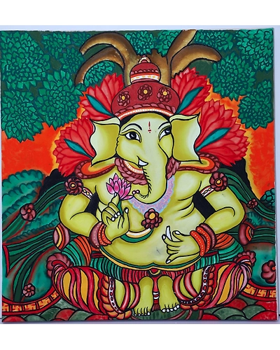 Painting : Eternal Blessings: Ganesh Ji-12645947