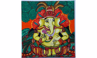 Painting : Eternal Blessings: Ganesh Ji