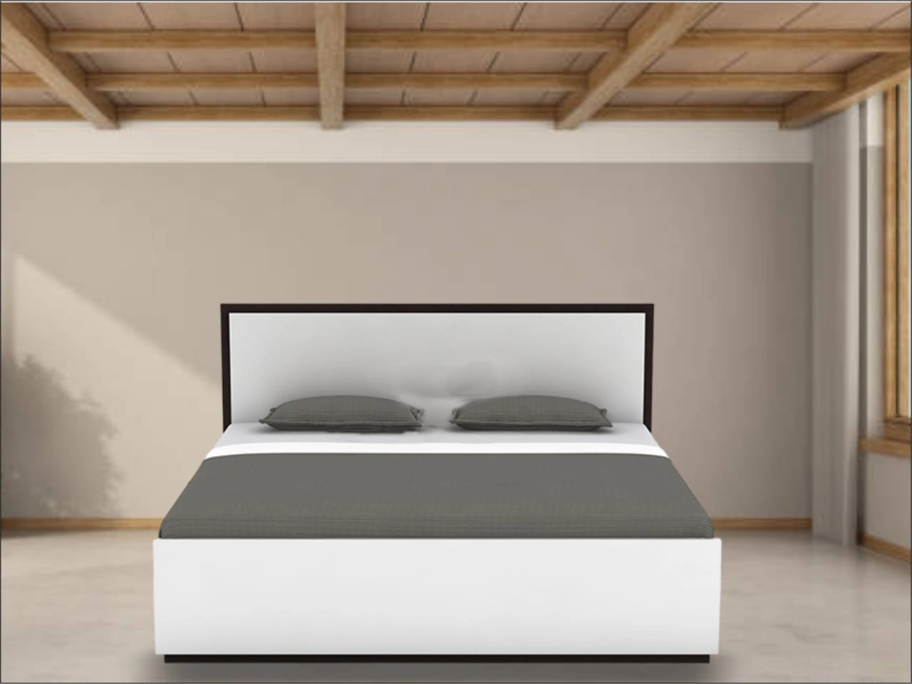 Bed : Stylish Platform Bed-12646391