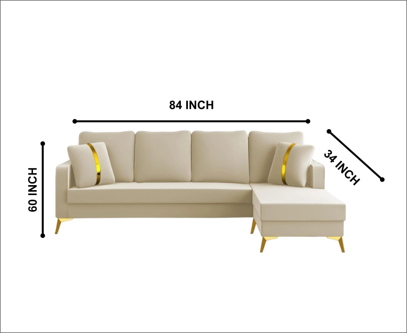 Luxe Living: 3+2 Sofa Set-3