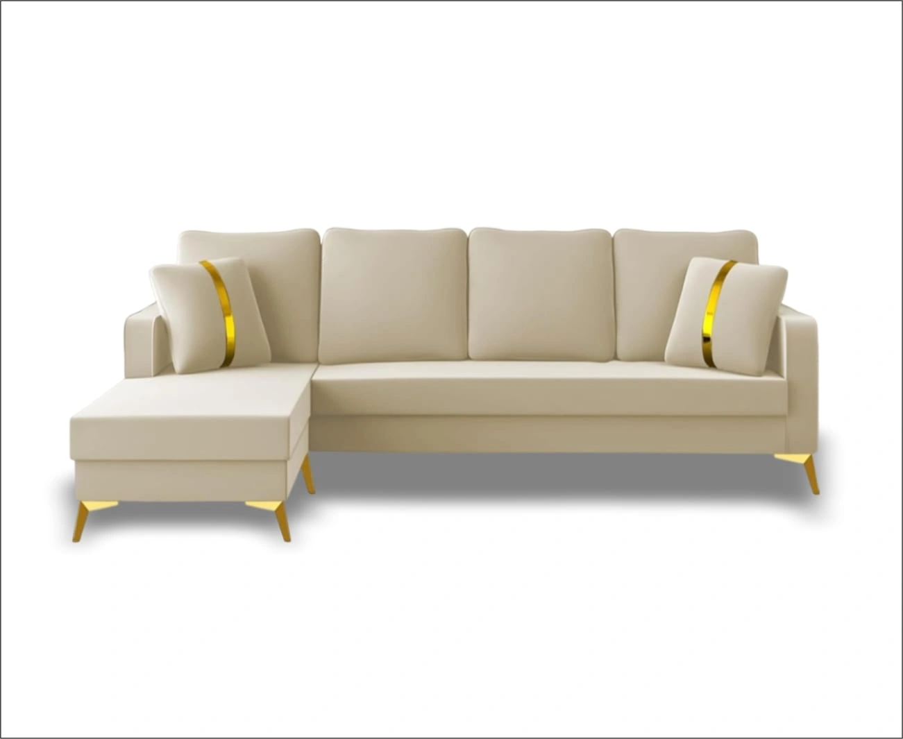 Luxe Living: 3+2 Sofa Set-4