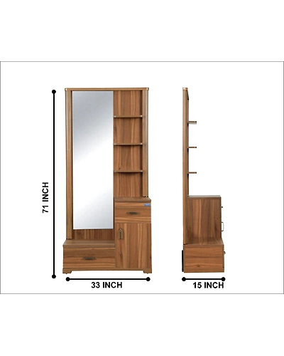 Dressing Table : Stylish Dressing Table with Storage Box and Drawers-2