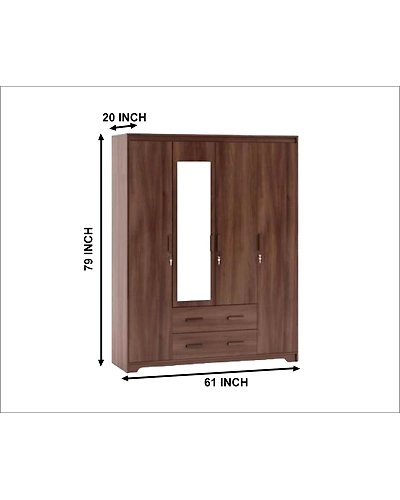 Versatile Almirah with Storage Box-1