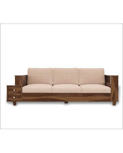 3 Seater wooden Sofa-3