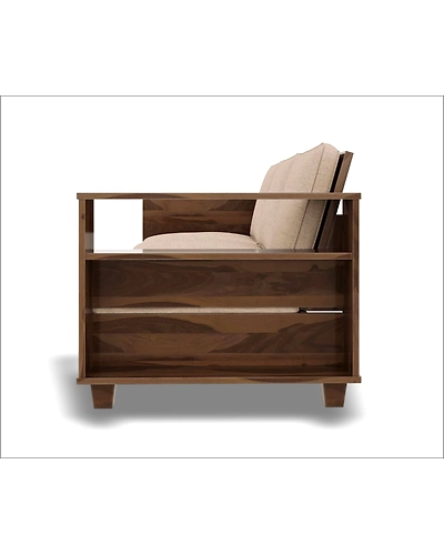3 Seater wooden Sofa-4