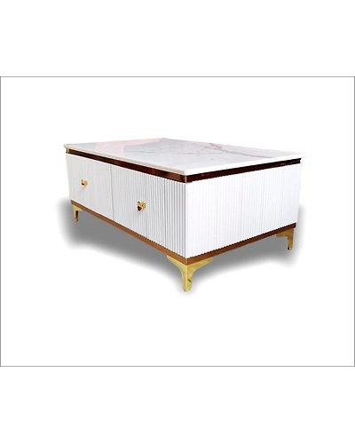 Elegant White Center Table-1