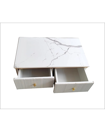 Elegant White Center Table-2