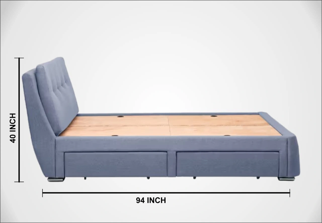 Luxurious Upholstered Bed-3