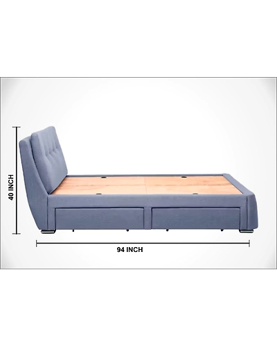 Luxurious Upholstered Bed-3