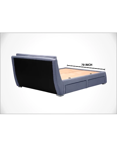 Luxurious Upholstered Bed-4