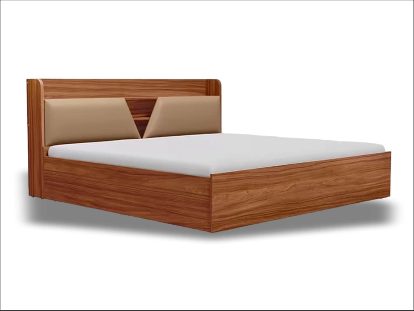 Timeless Comfort: The Wooden Bed-12647089