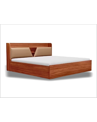 Timeless Comfort: The Wooden Bed-12647089