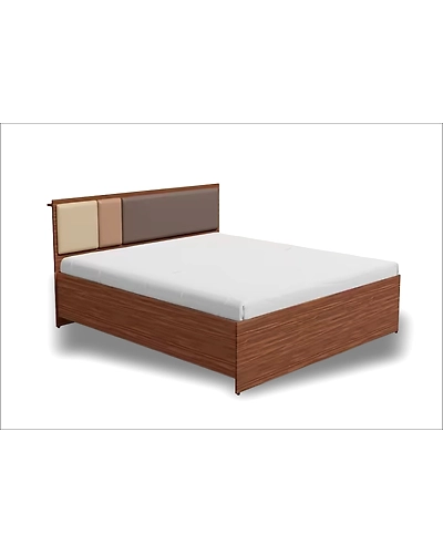 Stylish Luxury: The Upholstered Wooden Bed-1
