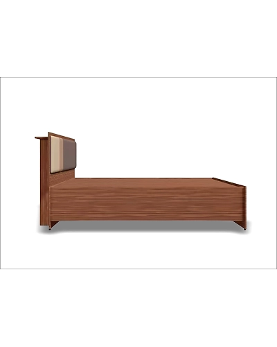 Stylish Luxury: The Upholstered Wooden Bed-2