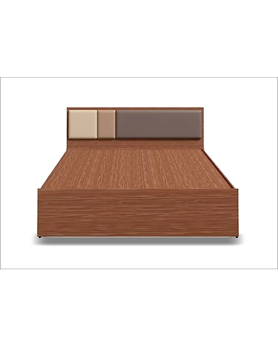 Stylish Luxury: The Upholstered Wooden Bed-4