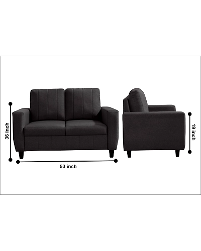 Versatile Comfort: 3+2+1 Seater Sofa Set-4