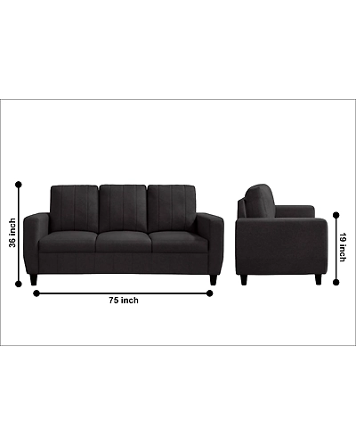 Versatile Comfort: 3+2+1 Seater Sofa Set-5
