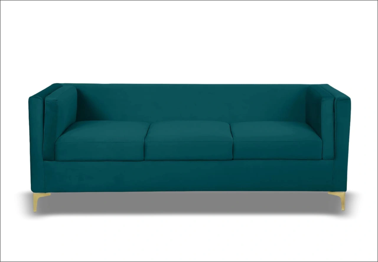 Compact Comfort: 3+1 Seater Sofa-1