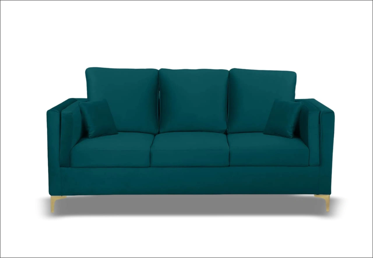 Compact Comfort: 3+1 Seater Sofa-2