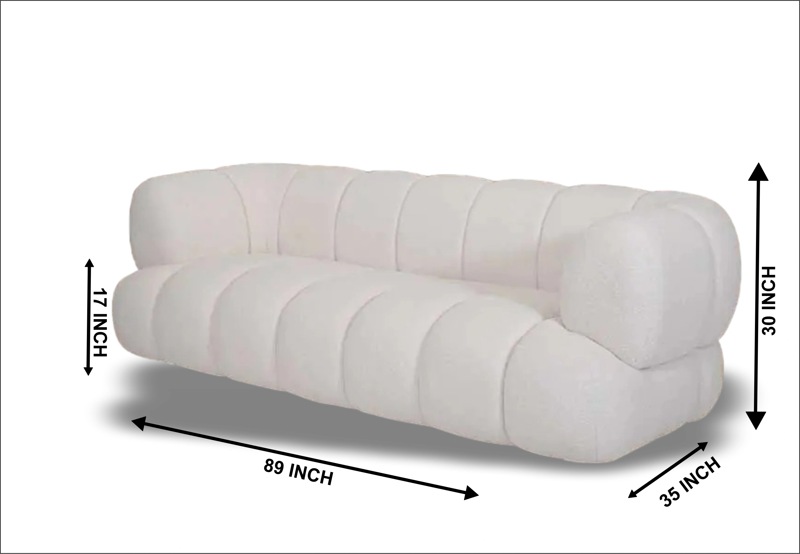 Title: Luxurious Sofa – Comfort and Style Combine-2