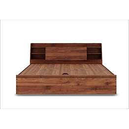 Rustic Wooden Bed – Quality Craftsmanship