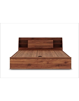 Rustic Wooden Bed – Quality Craftsmanship