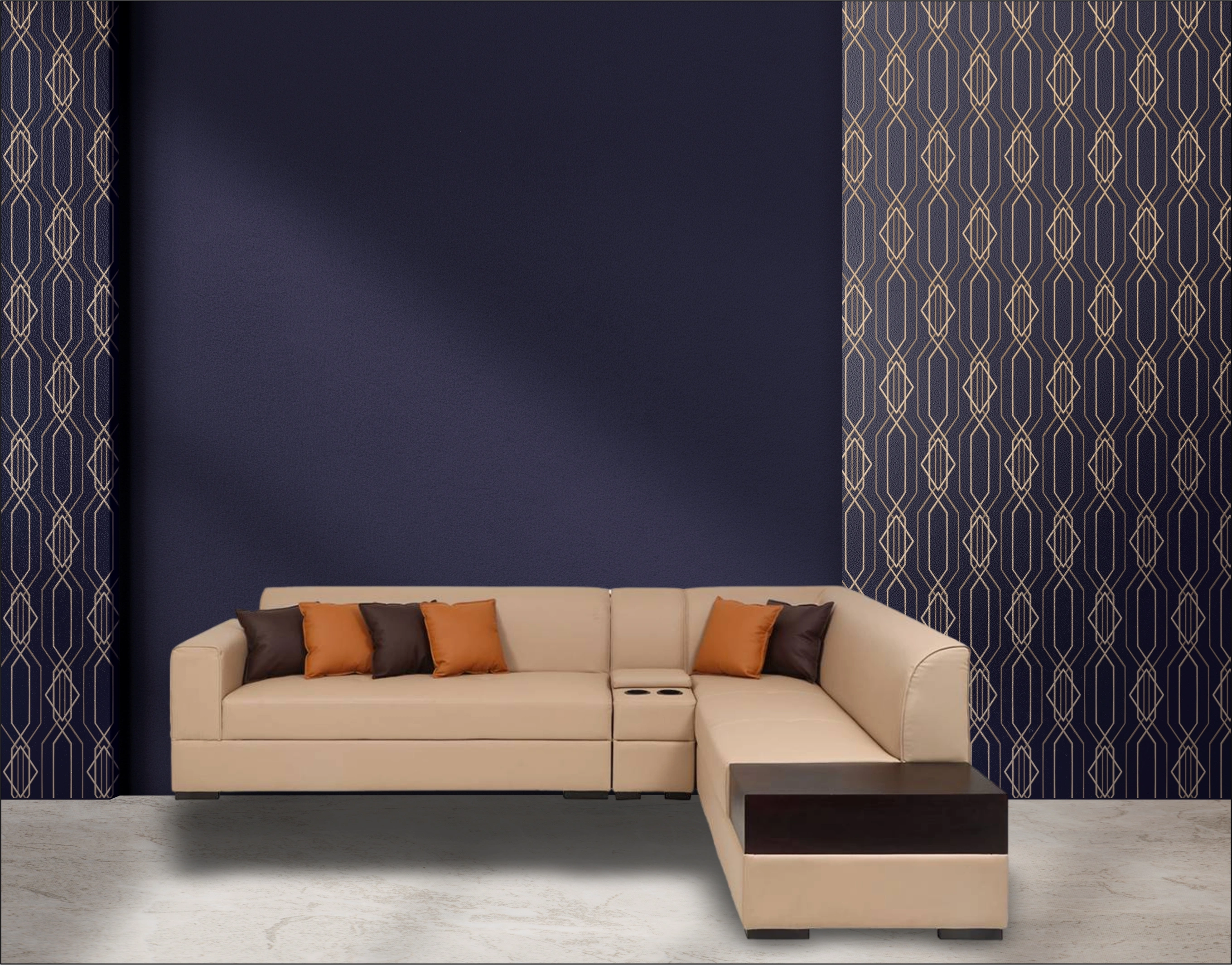 Title: Elegant Sofa – Timeless Comfort-12647451