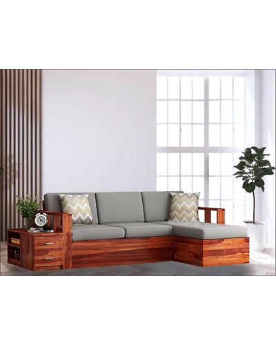 Stylish Wooden Sofa – Comfort Meets Craftsmanship-12647477