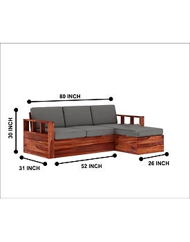 Stylish Wooden Sofa – Comfort Meets Craftsmanship