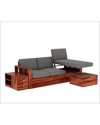 Stylish Wooden Sofa – Comfort Meets Craftsmanship-4