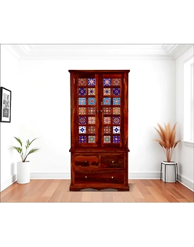 Classic Wooden Almirah – Timeless Storage Solution