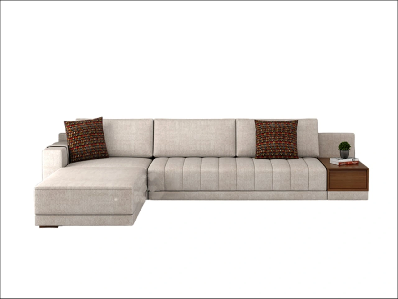 Chic L-Shaped Sofa-3