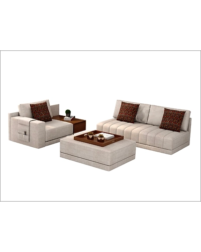 Chic L-Shaped Sofa-4
