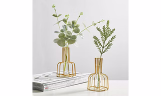 Iron Test Tube Flower Vase