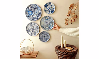 Metal Decorative Wall Hanging Plates