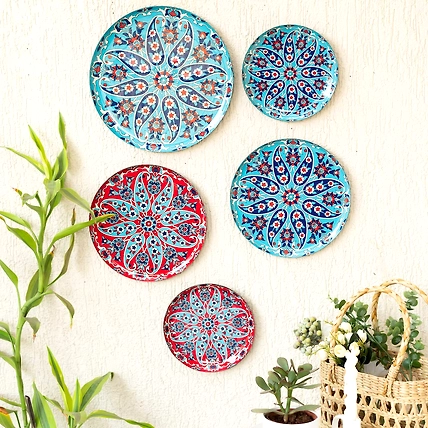 Metal Decorative Wall Hanging Plates-2