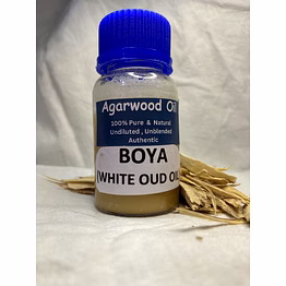 neela pahaar agarwood wax boya (white oud oil)