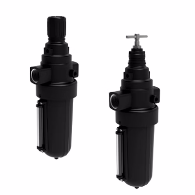 aro super duty series filter-regulator "piggyback"