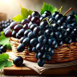 black (sharad) seedless grapes