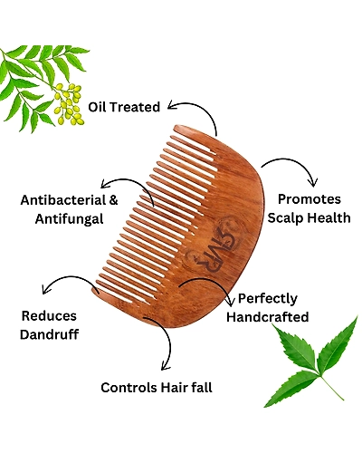 Neem Beard Comb-3
