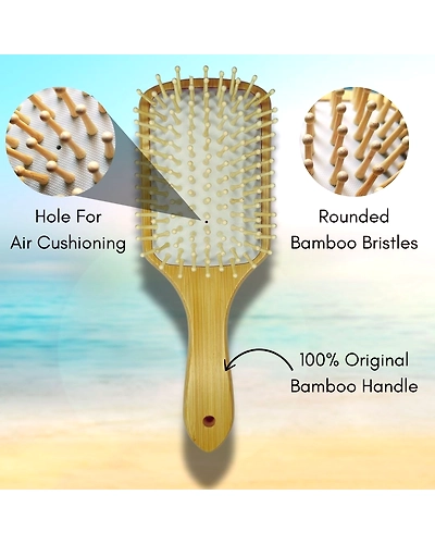 Bamboo Hair Brush-1