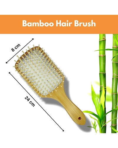 Bamboo Hair Brush-2