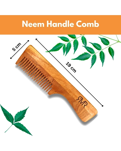 Neem Handle Comb-1