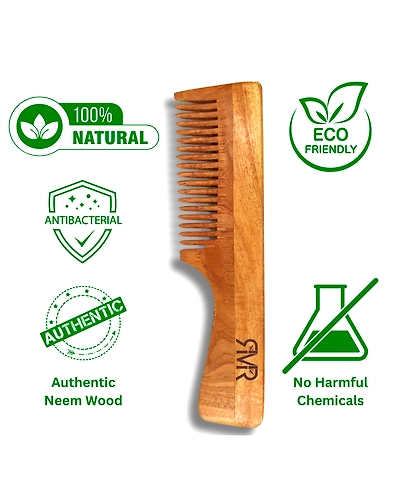 Neem Handle Comb-2