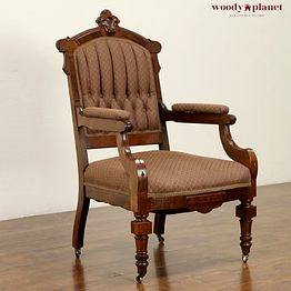 tudor antique style arm chair luxurious teak wood-chairs