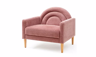 Elegant Tufted Leather Accent Chair – Modern & Versatile-Chairs
