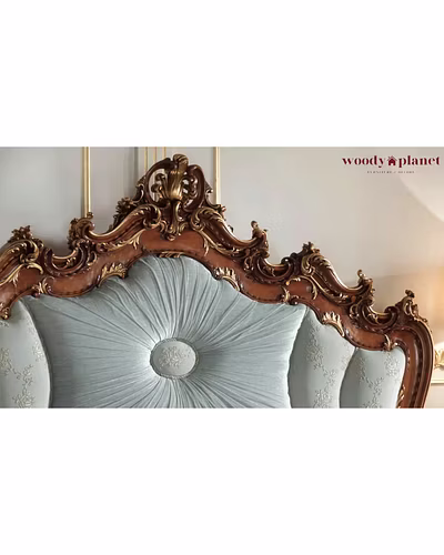 Aaratrika Antique Style Carved Bedroom Furniture-Beds-1