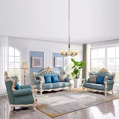 modern luxury leather 6 seat adjustable sectional sofa set-sofa sets