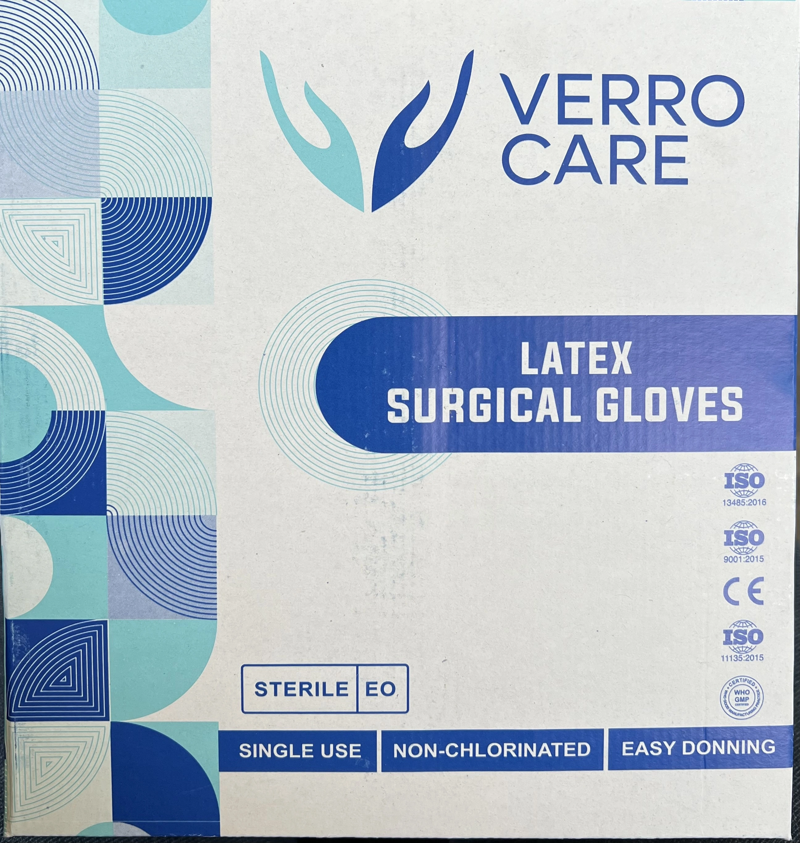 Latex Surgical Sterile Gloves Verro Care Powdered-2