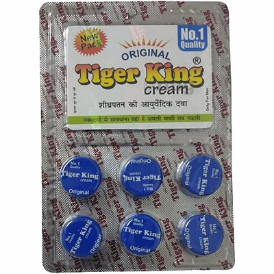 amrit veda tiger king cream for men